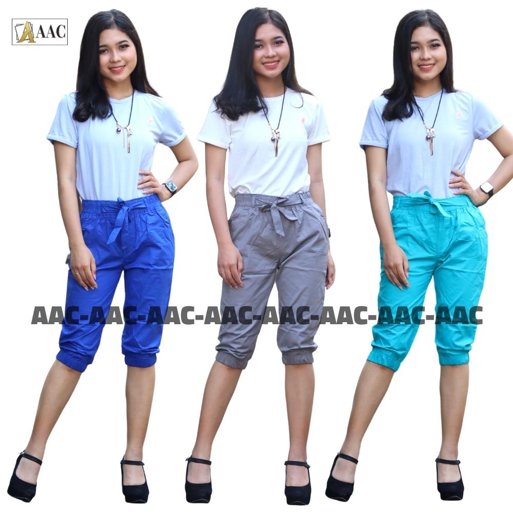 Jogger Pendek, Celana Jogger Pendek Katun Stretch