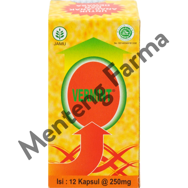 Vermint 12 Kapsul - Obat Demam Tipes dan DBD