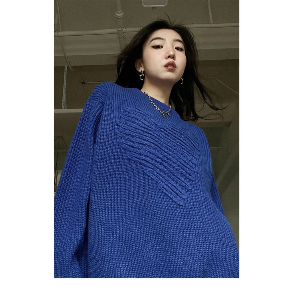 #Sisjuly# Jumper cinta vintage merah muda wanita jumper desain khusus wanita rasa pakaian rajut yang