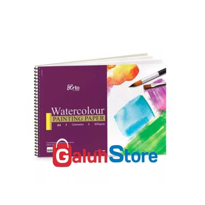 

Spesial Arto Watercolour Paper A4 200 Gsm Gilaa!!!