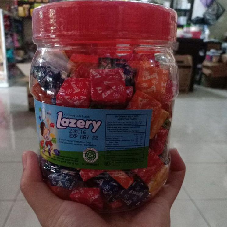 

Kirim sekarang permen Lazery toples isi 175 butir x 3 gr S9D