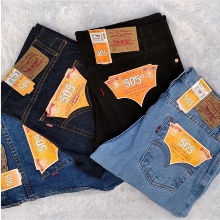 Celana jeans pria jumbo simple slimfit jeans premium original big size S-5XL 27-42