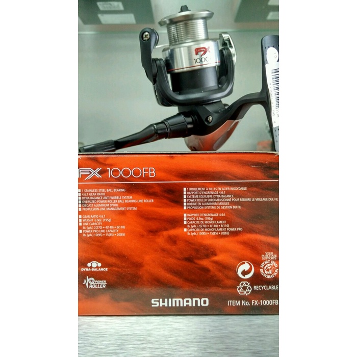 Mantap Reel Shimano Fx 1000Fb Limited