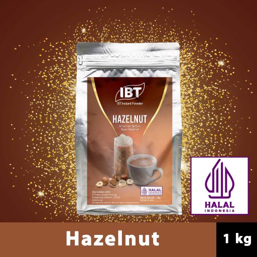 

Bahan Minuman Bubuk Rasa Kacang Hazelnut Serbuk Instant IBT Drink Powder