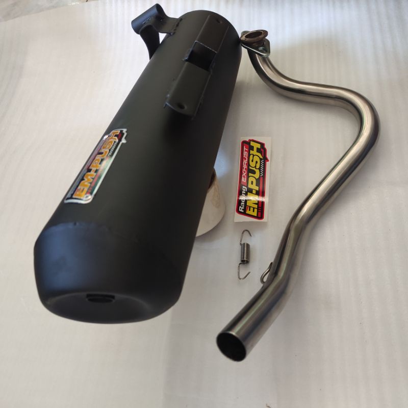 KNALPOT EMPUSH RACING EXHAUST VARIO 125 150 LED OLD MODEL REGULASI MP7