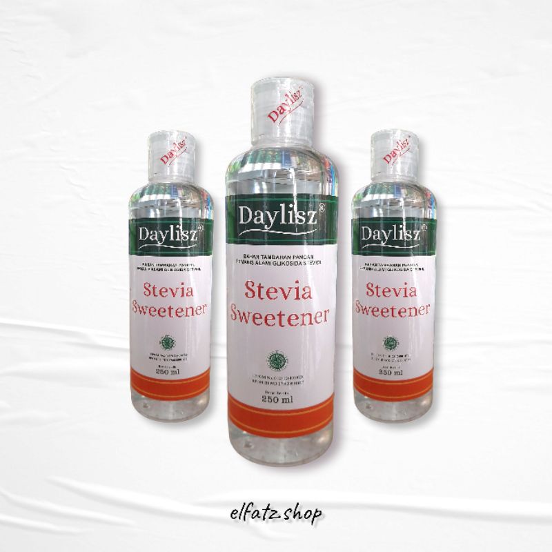 

Daylisz Stevia Sweetener 250ml | Daylisz Pengganti Gula