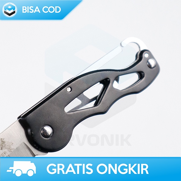 PISAU LIPAT MINI PORTABLE KNIFE SURVIVAL TOOL TAJAM DAN BERKUALITAS