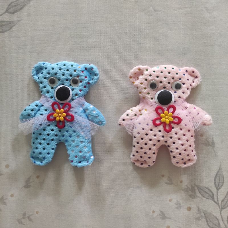 Hiasan / Aplikasi / Tempelan Kerajinan tangan Boneka Beruang