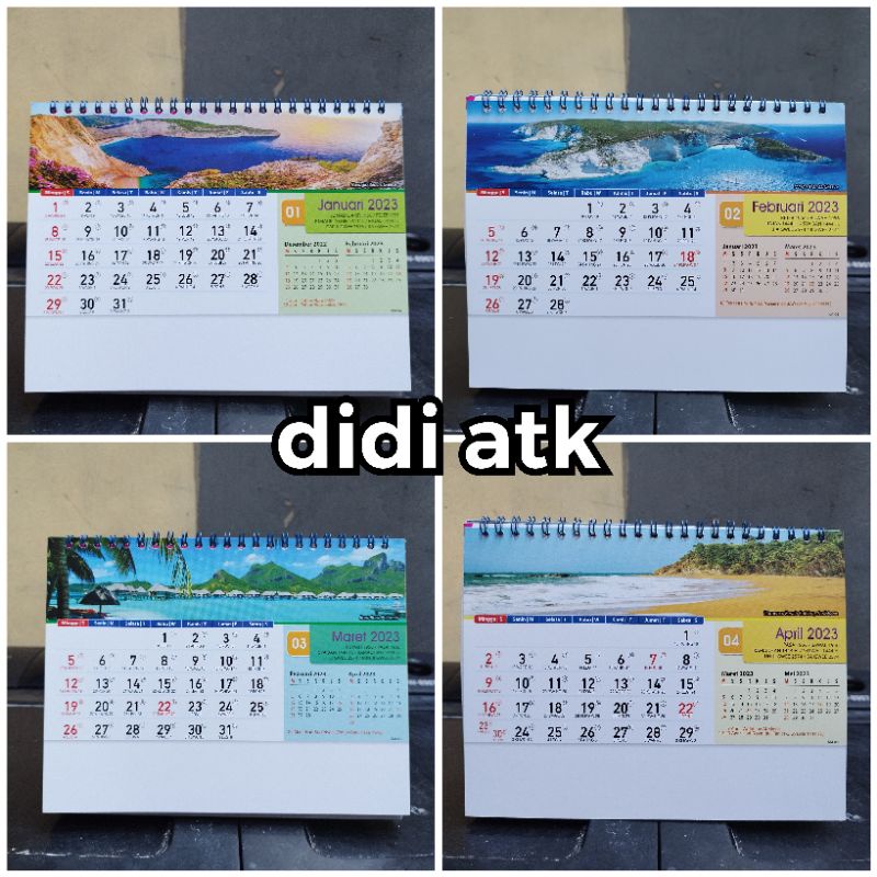 

Kalender Meja 2023 KM-04 Tema Tempat Wisata Dunia