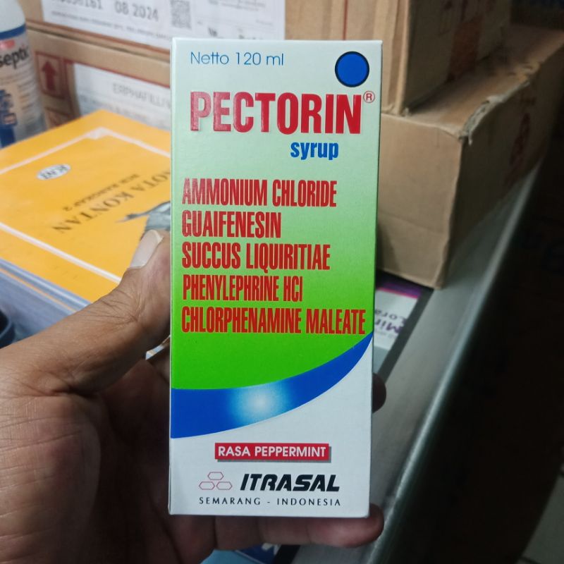 PECTORIN SIRUP 120ml Obat batuk dan pilek