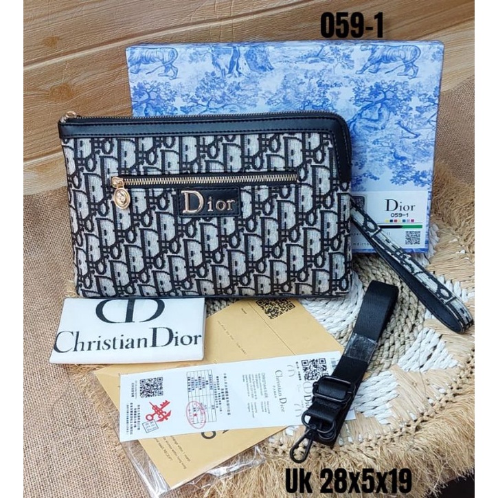 Tas Slempang Atau Cluth Pria Wanita Kode 059 Handbag Import Free Box