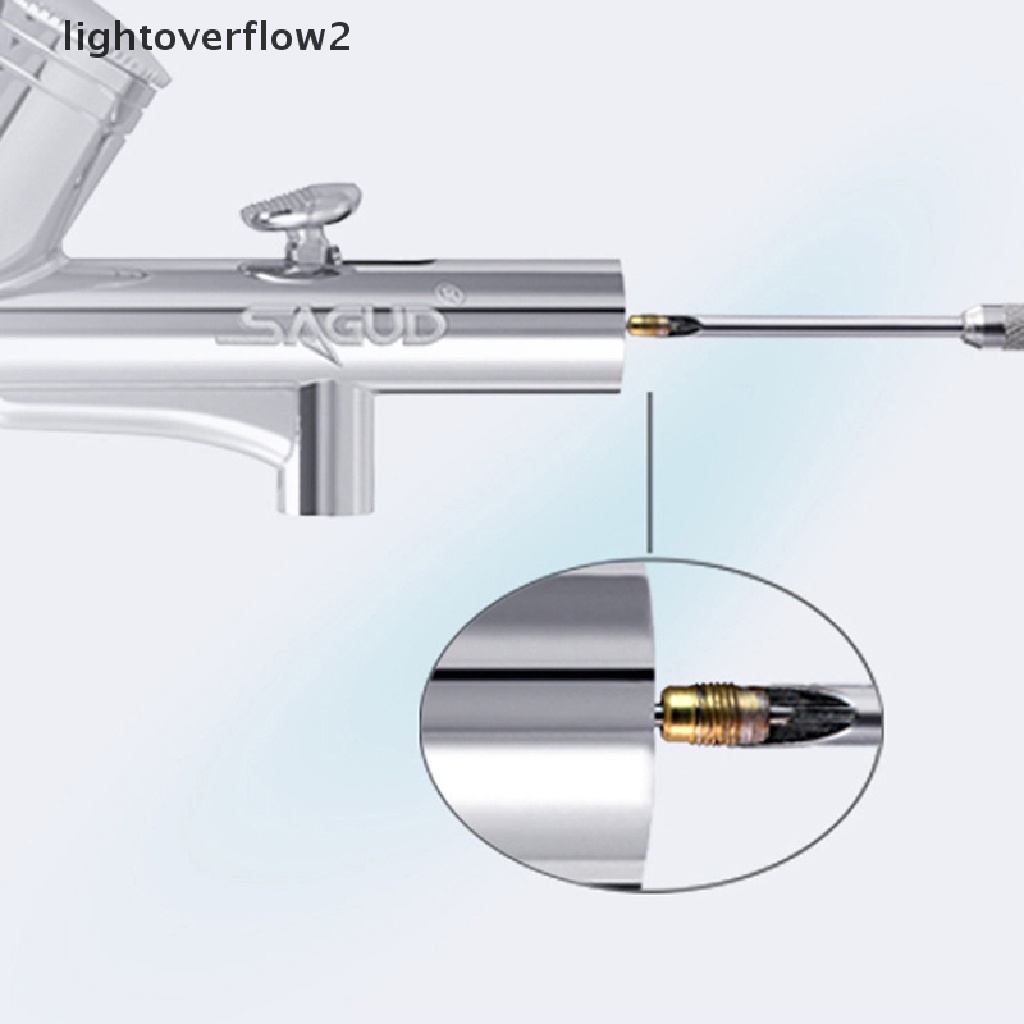 (lightoverflow2) Baut + Katup + Sekrup Pengganti Untuk Reparasi Airbrush (ID)