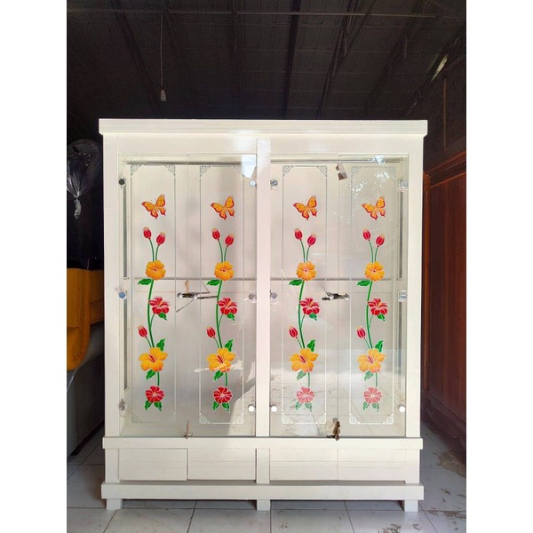 Lemari Gantungan Gamis 4 Pintu (Bekasi)