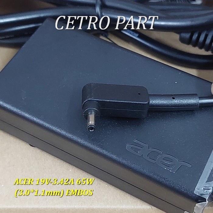 Adaptor Charger Acer Swift 3 19V-3.42A 65W DC (3.0*1.1mm) NEW