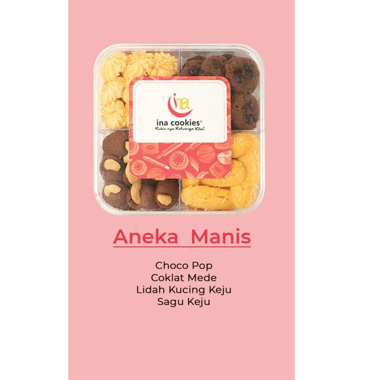 

10.10 SALE CLEARANCE STOCK Kue Kering Ina Cookies Kue Kombinasi Lebaran !