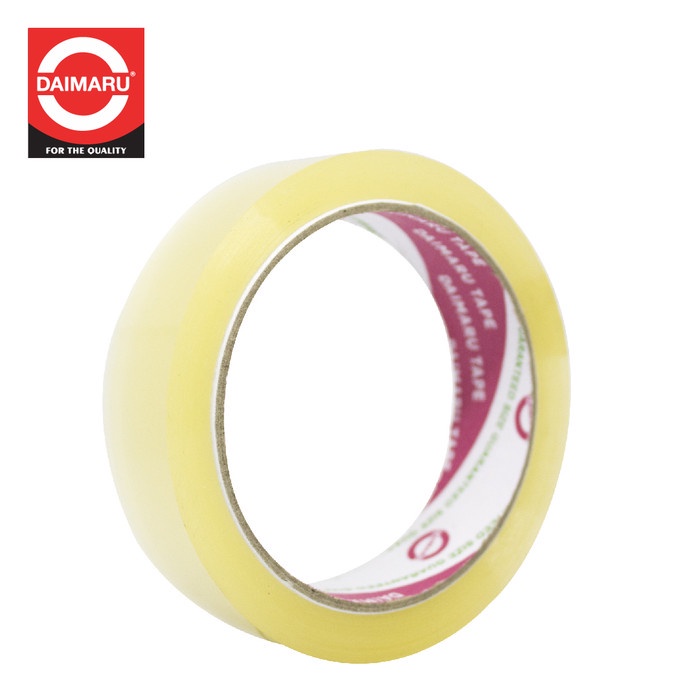 

SOLASI SOLATIP ISOLASI BENING DAIMARU 24 MM X 72 Y / 2 CM X 72 YARD SELOTIP BENING