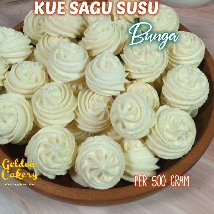 

BISA COD ✔️Kue Sagu Susu Bunga Mini - 500 gr|SQ6