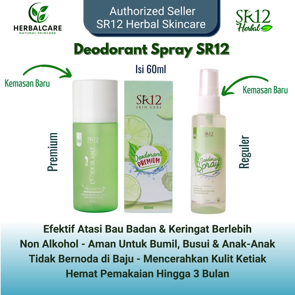 SR12 Deodorant Spray Penghilang Bau Badan Deodorant SR12 Premium Odorex Deodorant Spray Deodorant SR