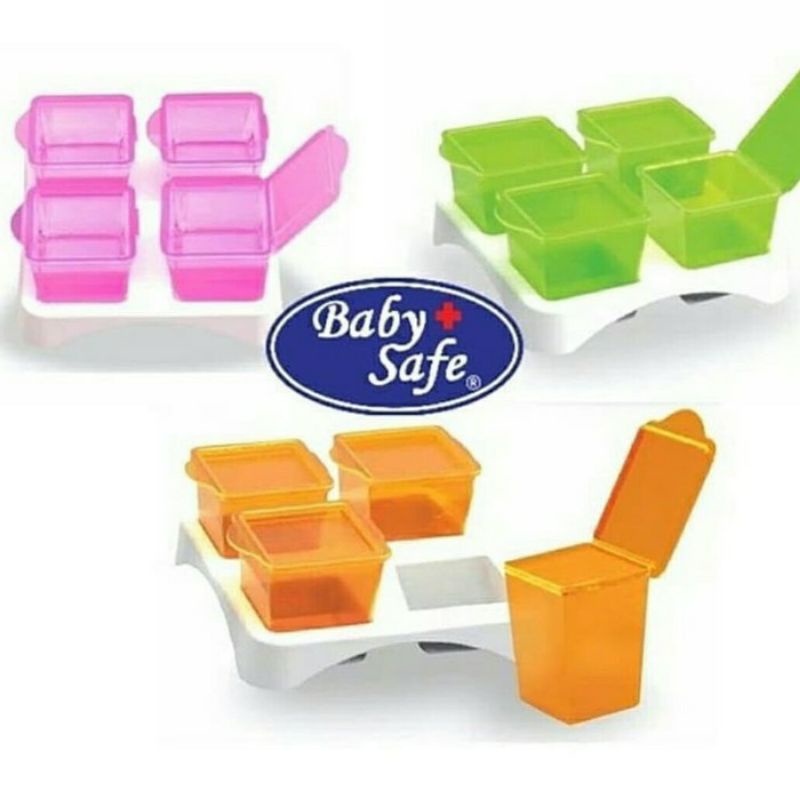 Baby Safe Multi Food Container AP009 Tempat Penyimpan Makanan