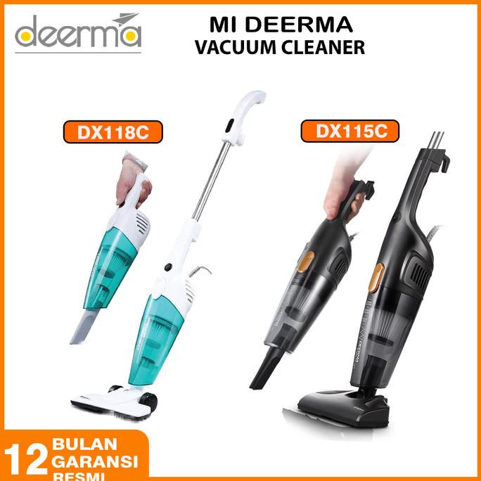 Deerma Vacuum Cleaner Portable 2in1 Silent Penghisap Debu Lantai Rumah