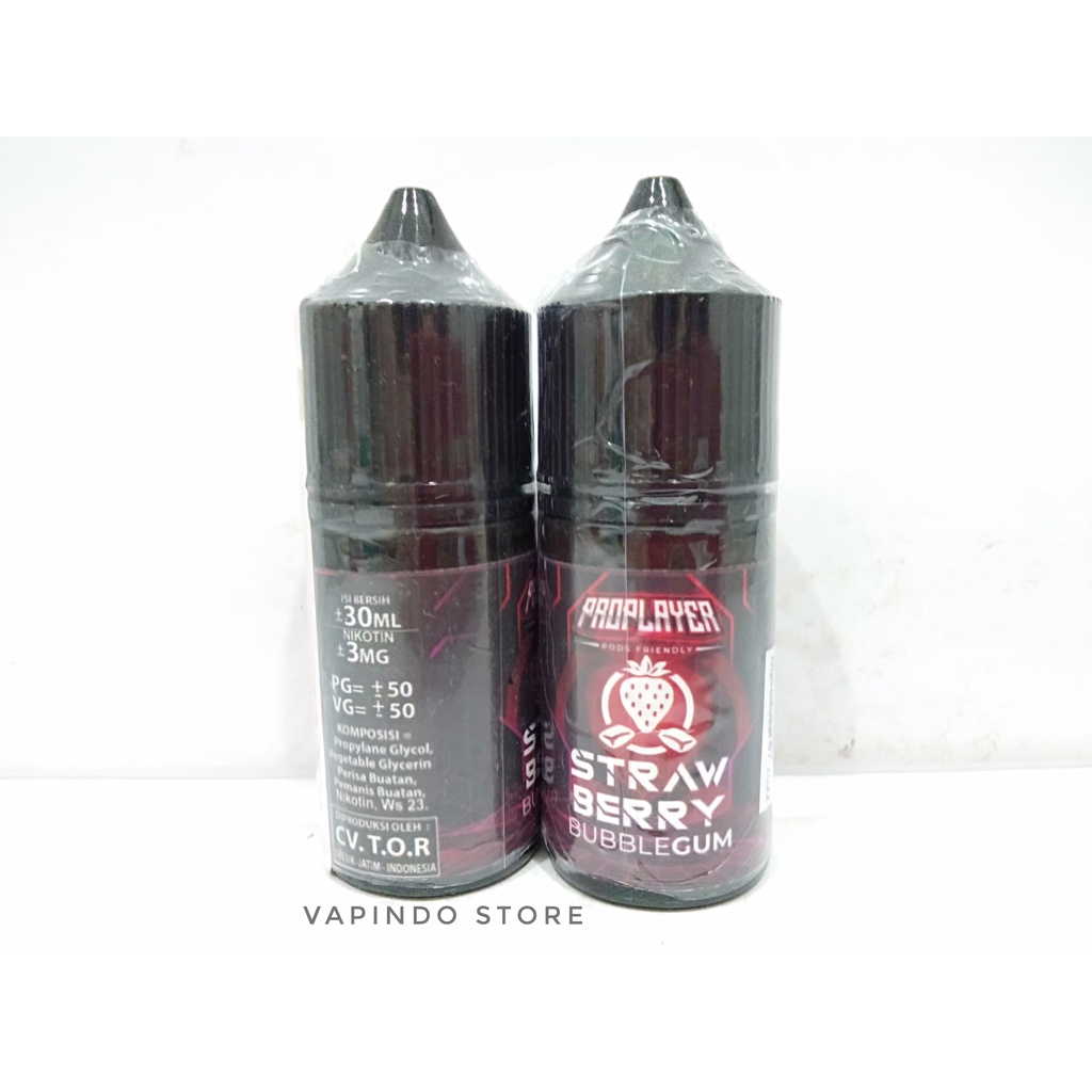 PODS FRIENDLY PROPLAYER STRAWBERRY BUBBLEGUM 30ML PRO PLAYER SALT NIC