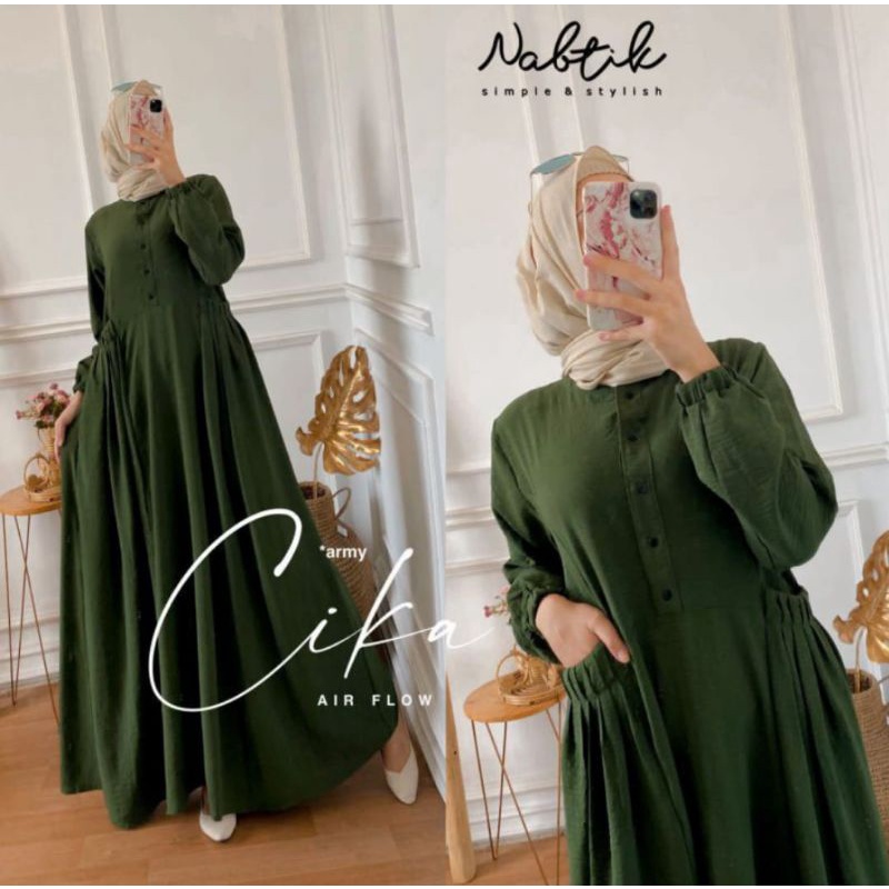 Gamis Terbaru 2023 Model Terbaru Kekinian Remaja Viral / Gamis Cringklr Airflow Terbaru 2023 Premium