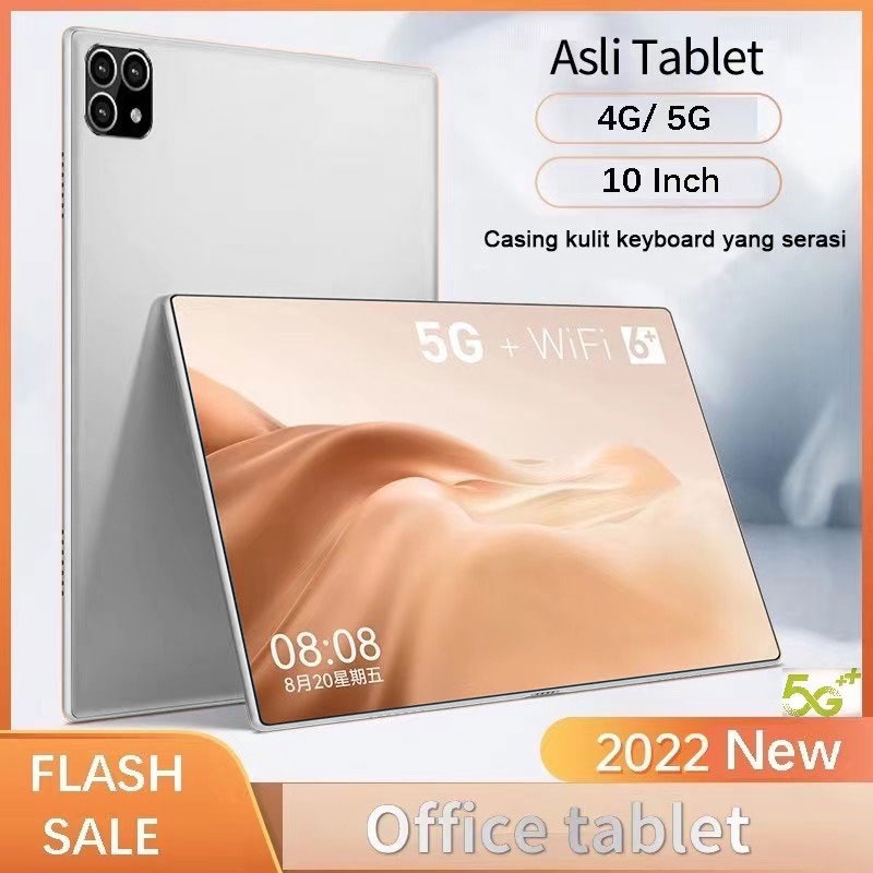 2022 Baru 5G?Bisa COD?10 Inch Tablet RAM12GB+ROM512GB SANSUNG Galaxy Tab S8 Plus Murah Tablet PC Merek Baru 120Hz High Brush 12.0 Android Tablet Work Study Game Universal Tablet