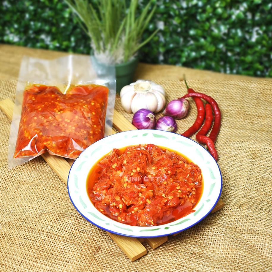 

Import Terlaris Cabe / Balado / Sambal Goreng - Siap Saji - Tanpa Daging serbuuu !