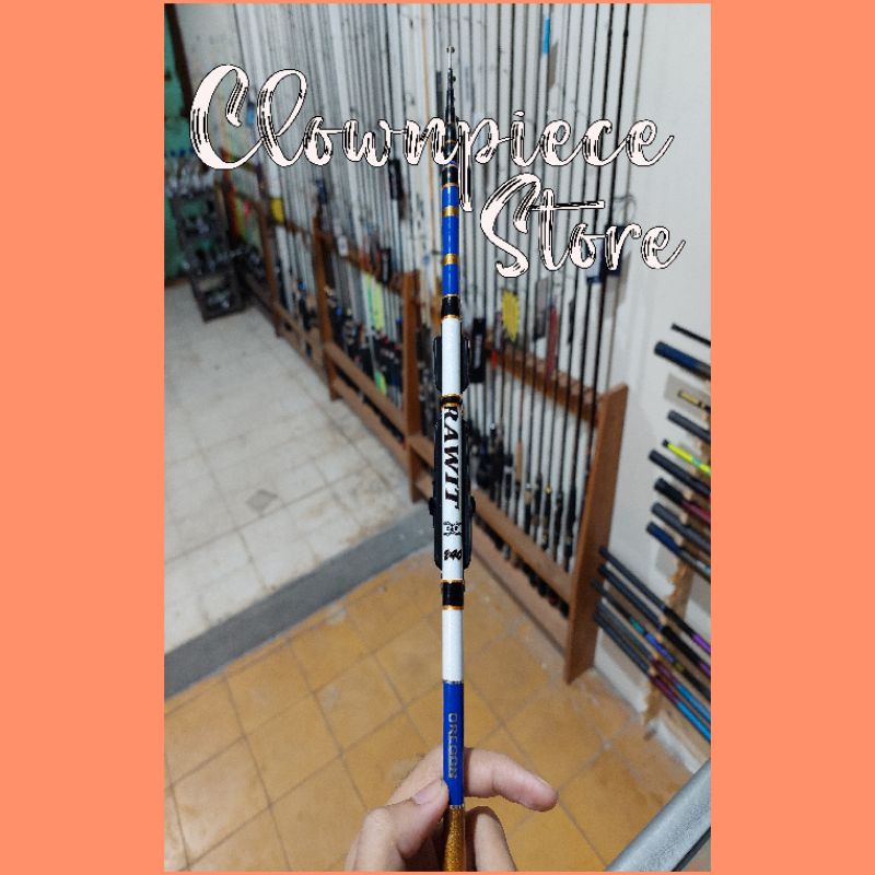 Joran Tegek Pancing Oregon Rawit 240 (2.4m) Custom Set Kolong / Joran Tegek Oregon Rawit 240 (2.4m) 