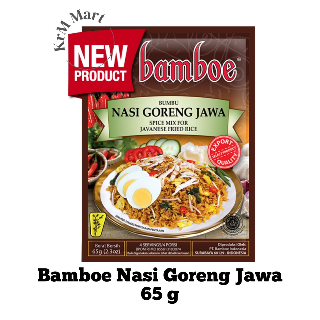 

Bamboe Nasi Goreng Jawa bumbu instan masakan dapur varian nusantara