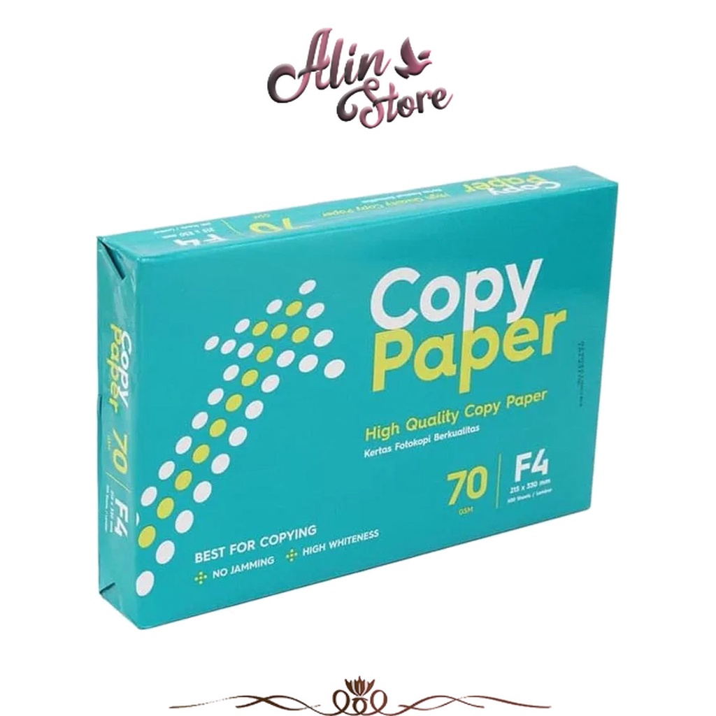

Kertas HVS Putih Folio / F4 70 gsm Copy Paper