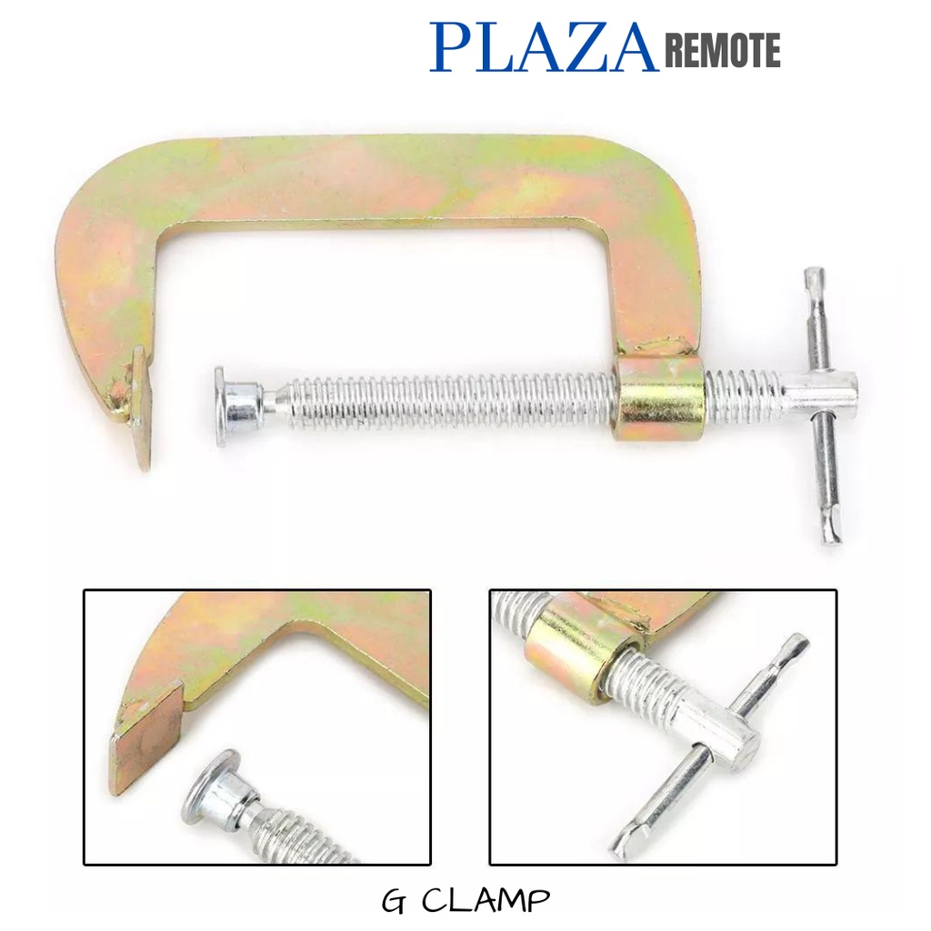 C / G CLAMP 2 - 6 INCH VISE CLAMP PENJEPIT MEJA BAHAN BESI BISA DI LAS