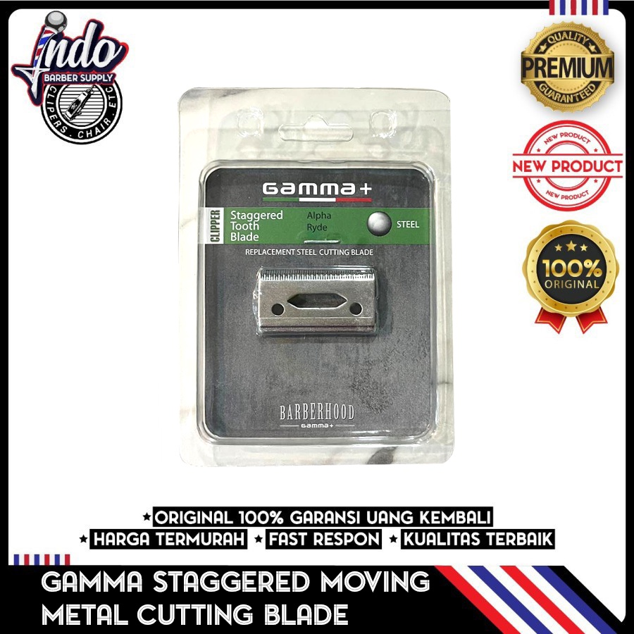 GAMMA STAGGERED METAL MOVING CUTTING BLADE