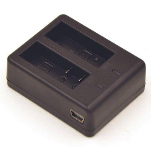 Cognos Action Camera Charger Universal Dual Battery Charger Action Sport Camera Sjcam Sj 4000 / Sj 5