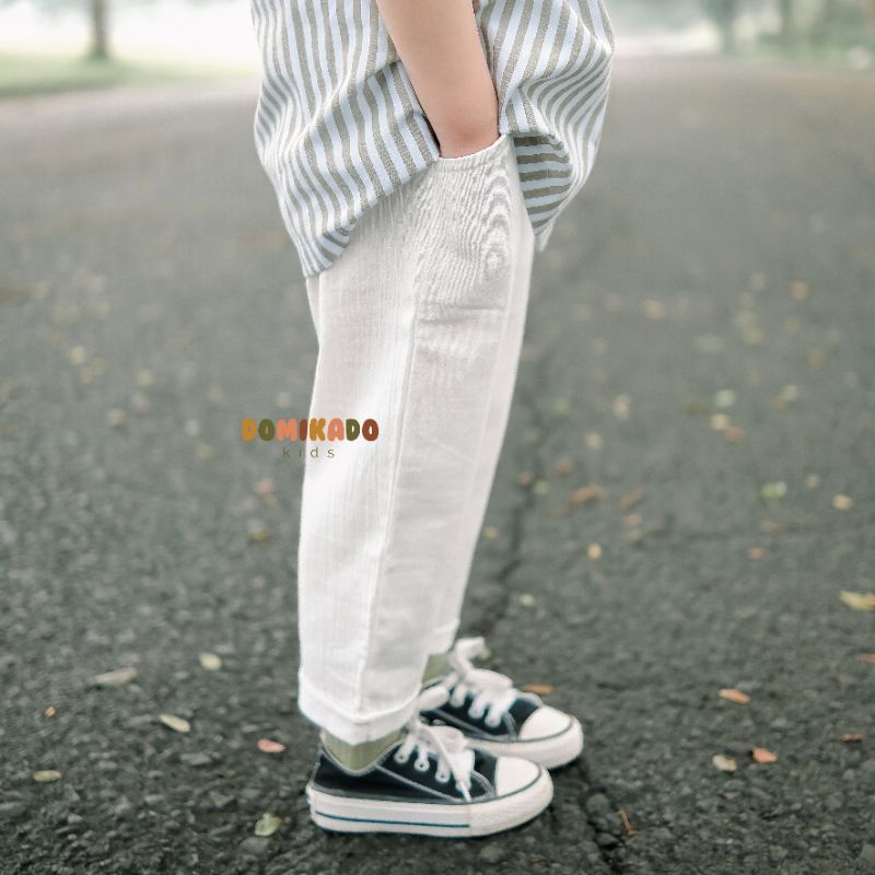 Little Arash | ZACK Long Pants | Celana panjang anak bahan linen