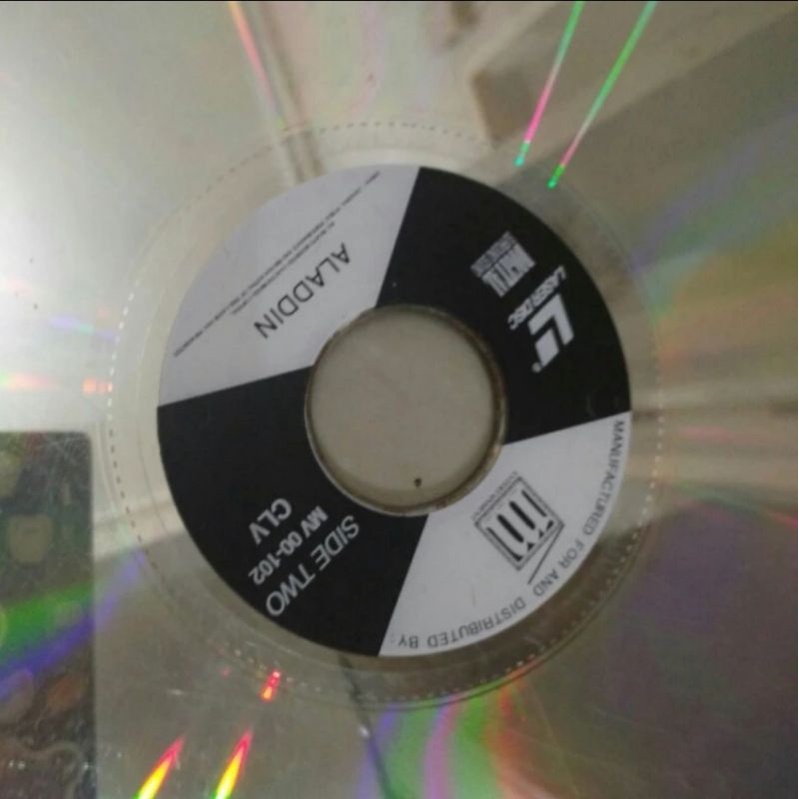 Laser disc piringan pajangan dapat 3 pcs