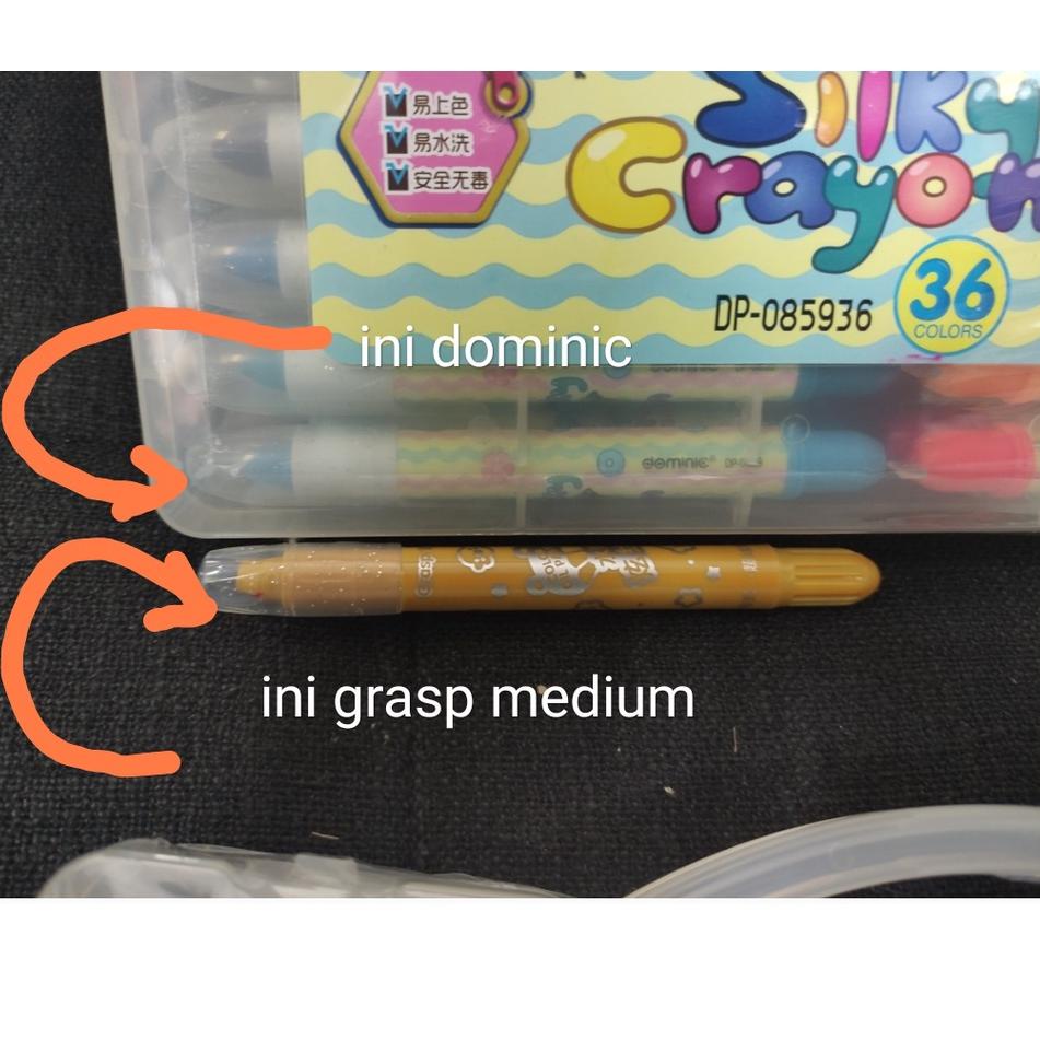 

Pusat Importir crayon silky twister dominic 36 warna setara grasp medium