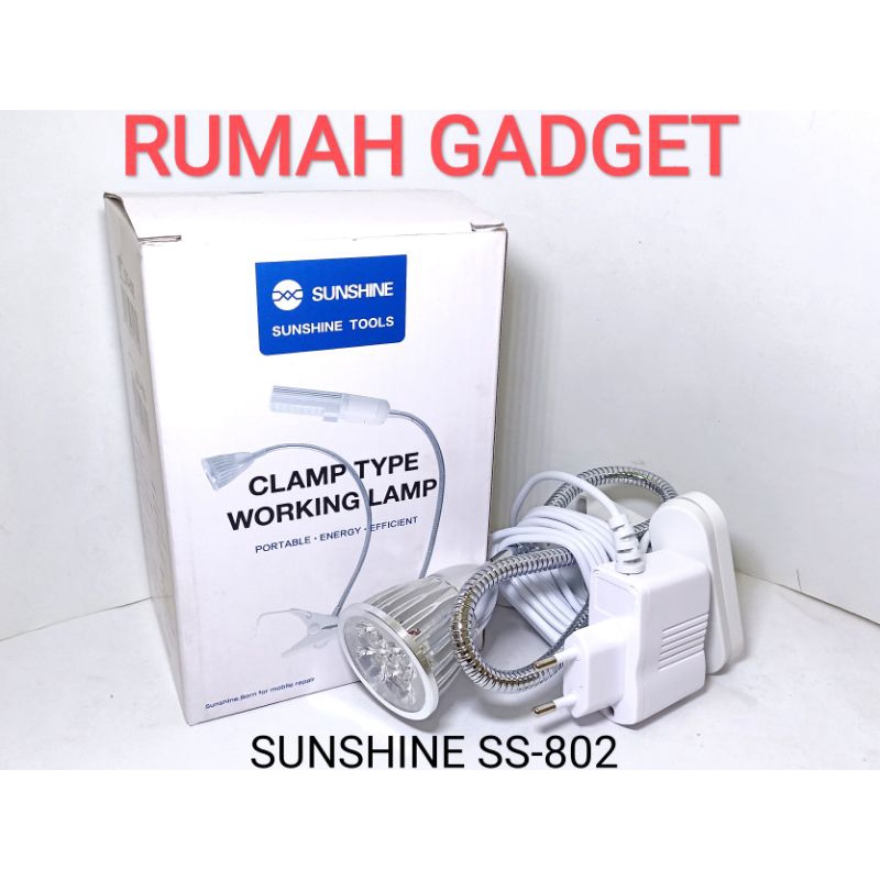 LAMPU SERVICE/SERVIS HP SUNSHINE SS-802/SS-803 CLIP ALAT SERVIS