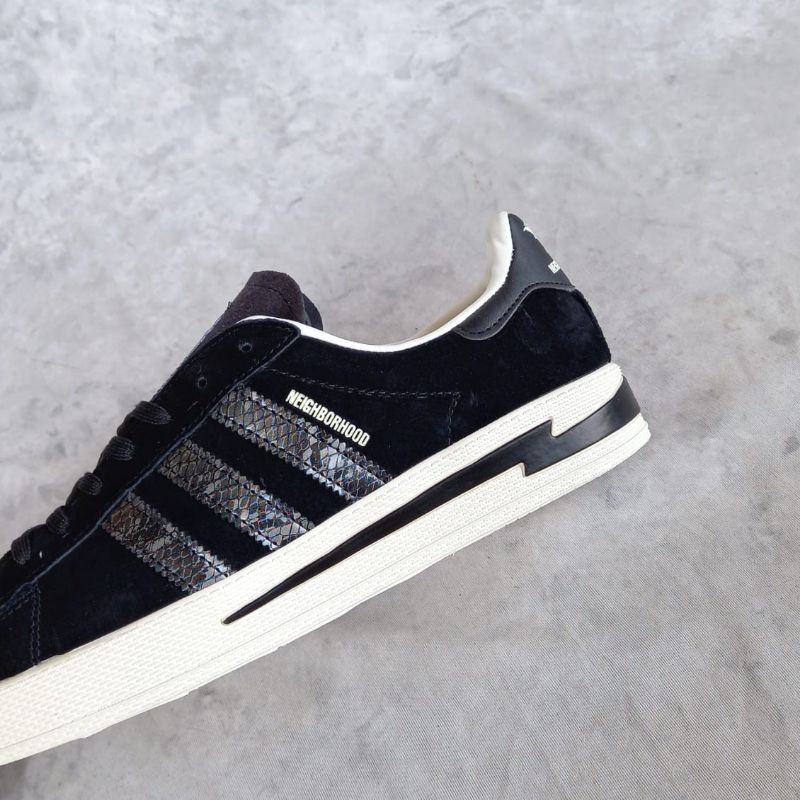 ADIDAS CAMPUS INVICIBLE NEIGHBORHOOD SNAKE BLACK WHITE