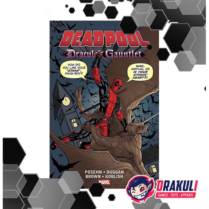 

Drakuli Hobbies Comic Deadpool Dracula's Gauntlet Paperback