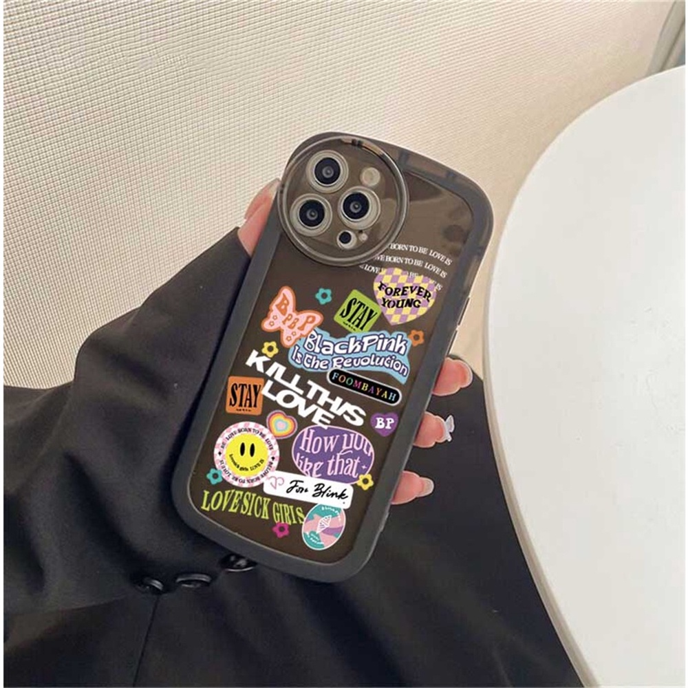 Soft Case TPU Motif Ilustrasi Kolase Korea Untuk Samsung A13 A04S A02S A03 A03S A23 A11 A12 A51 A30 A50 A52 A20S A10S M11 M12 J7 PRIME J7 PRO J4 PLUS