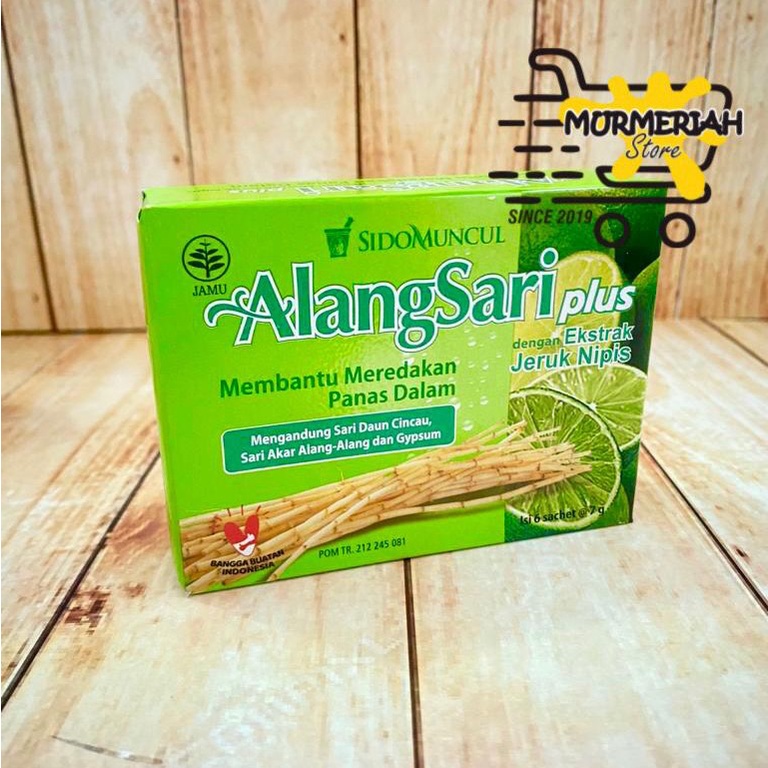 

Alang Sari Plus Sido Muncul Box 6's - Membantu Meredakan Panas Dalam