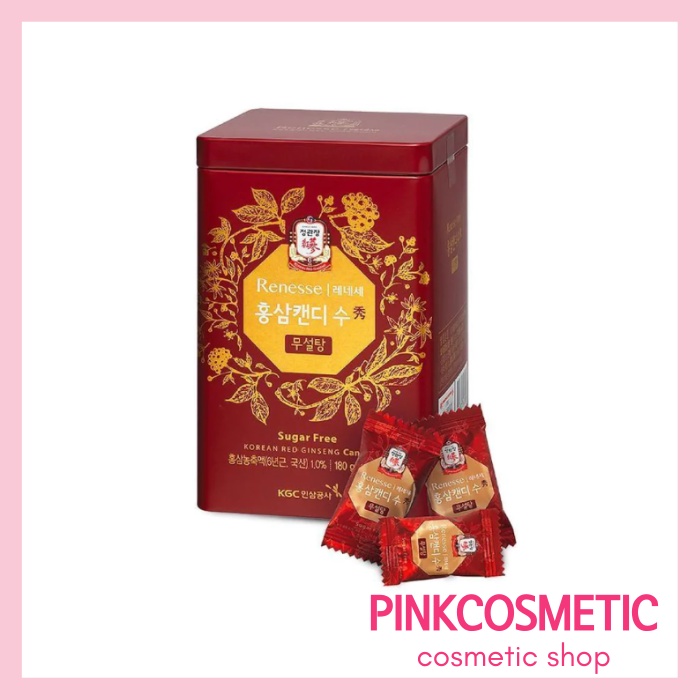 (JUAL SATUAN) Cheong Kwan Jang Ginseng Sugar Free Renesse Candy 4g*45