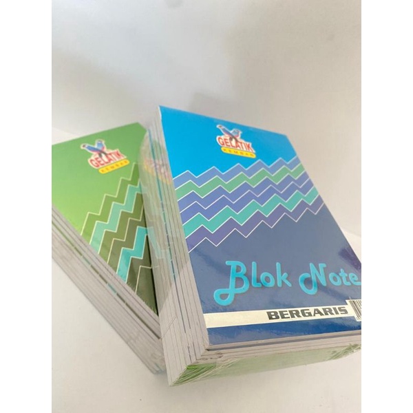 

Block Note Garis Ukuran 1/2 Folio (Besar) dan 1/4 Folio (Kecil) Gelatik Kembar