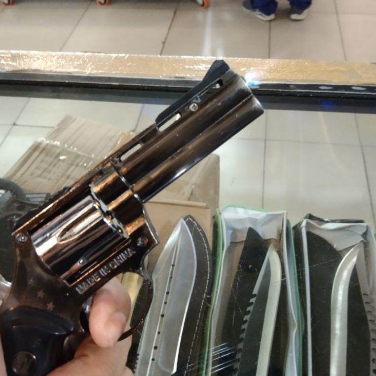 [KODE J8MPU] KOREK PISTOL / KOREK TEMBAK / KOREK BARA / KOREK API MODEL PISTOL COLT POLICE GRATIS SA