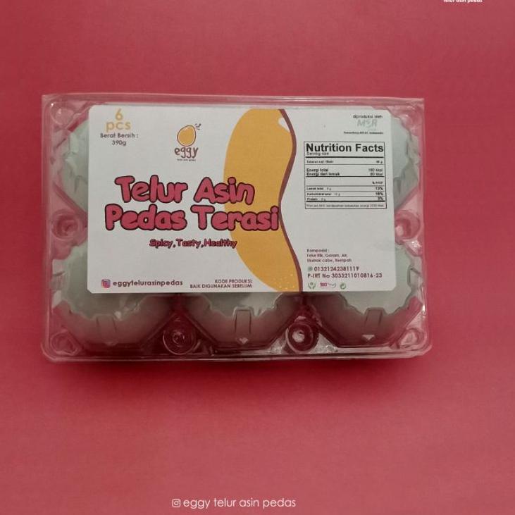 

Bestseller--Eggy Telur Asin Pedas Terasi