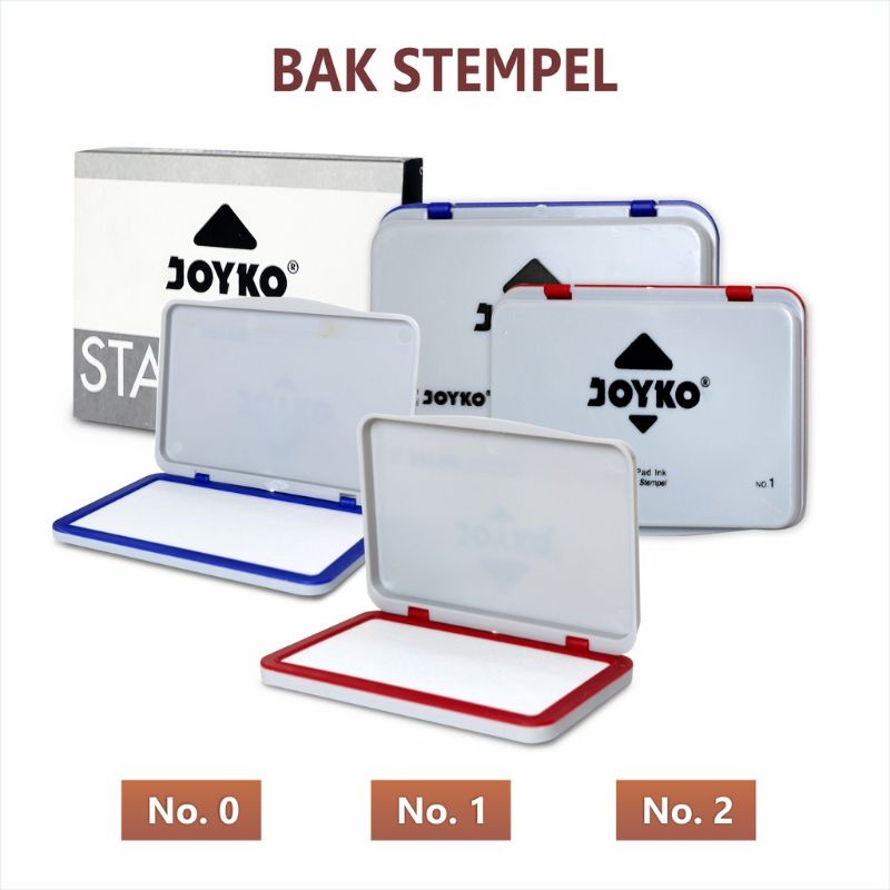 

Stamp pad Joyko - Bantalan stempel - Ink pad stempel Joyko