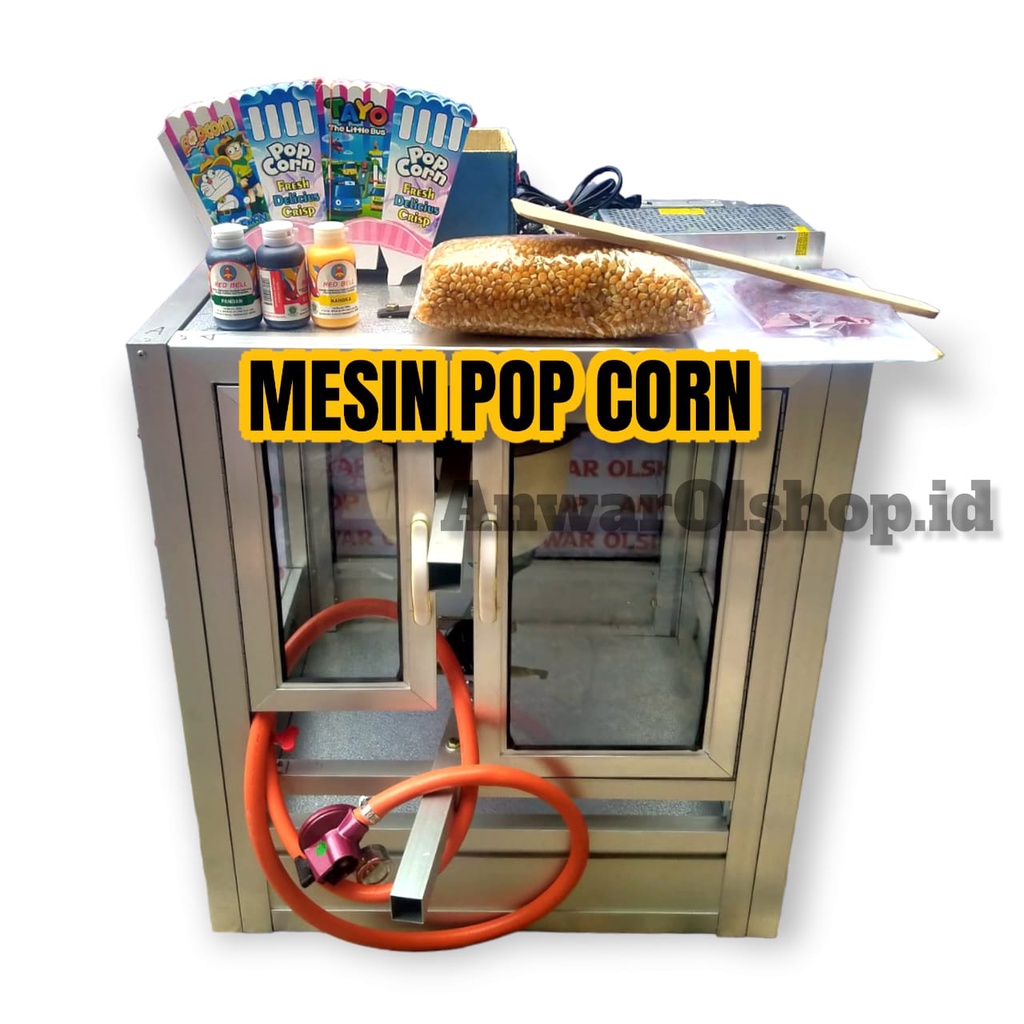 Mesin Pop Corn Terbaru Multifungsi// Mesin Jagung pop Corn//mesin pop Corn Murah//Mesin pop Corn ter