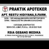 

PRODUK- AKRILIK PAPAN PRAKTEK APOTEKER UK 40X60 , AKRILIK PAPAN PRAKTEK DOKTER .