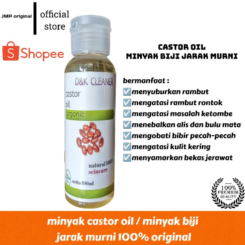 Castor oil minyak jarak | minyak penyubur rambut | minyak jarak 100 ml ori